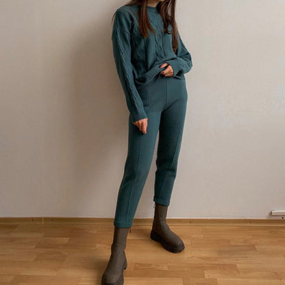 Brooklyn Sweater + Pants Suit