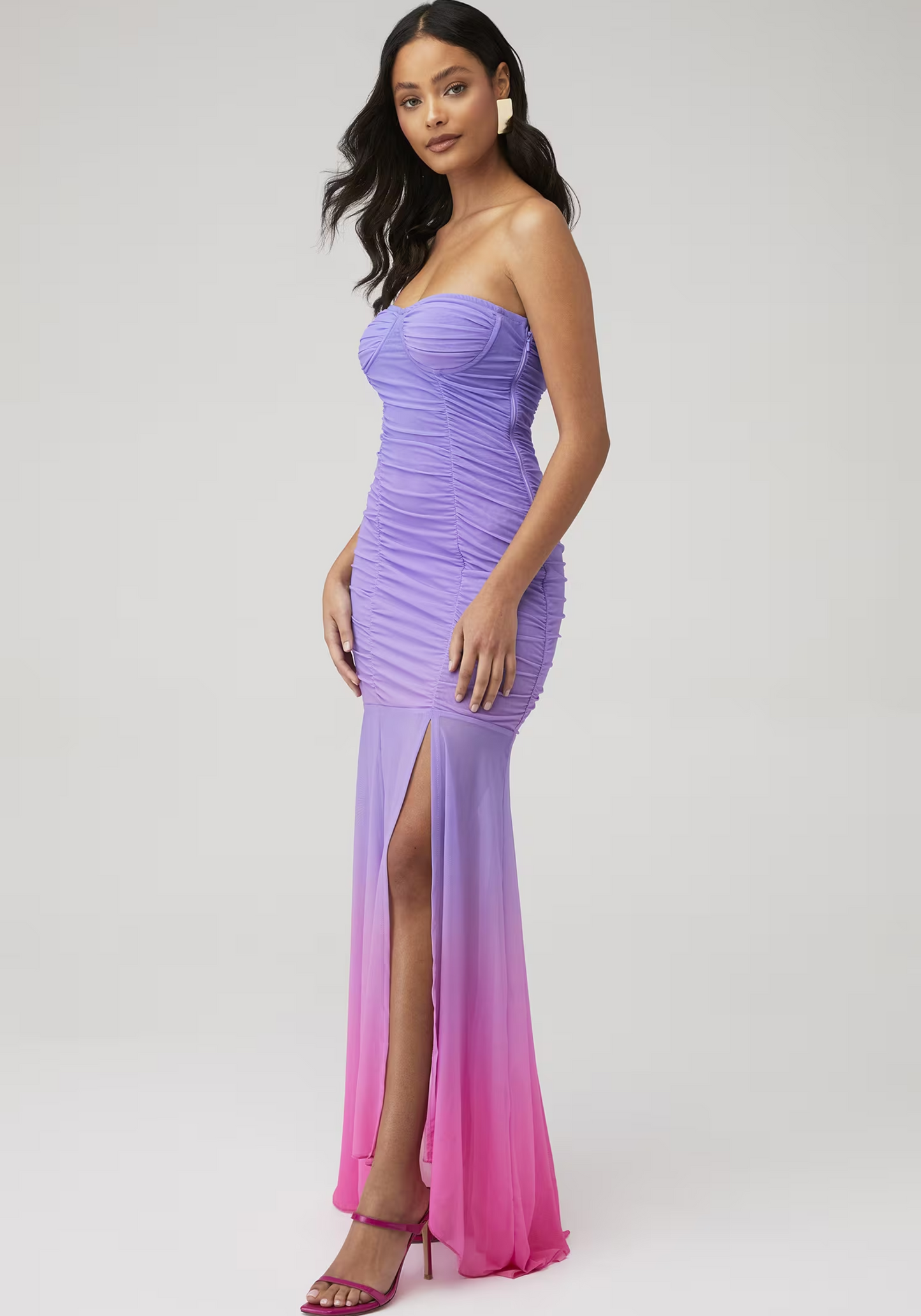 Soft Purple Maxi Dress