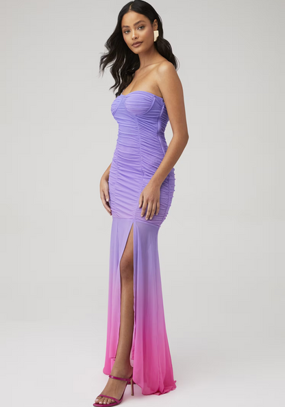 Soft Purple Maxi Dress