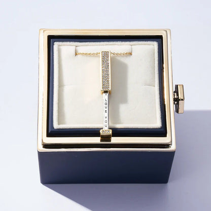 Rose Box & "i Love You" Necklace