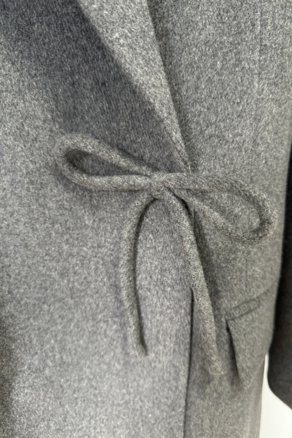 Urvi Bow Lapel Coat