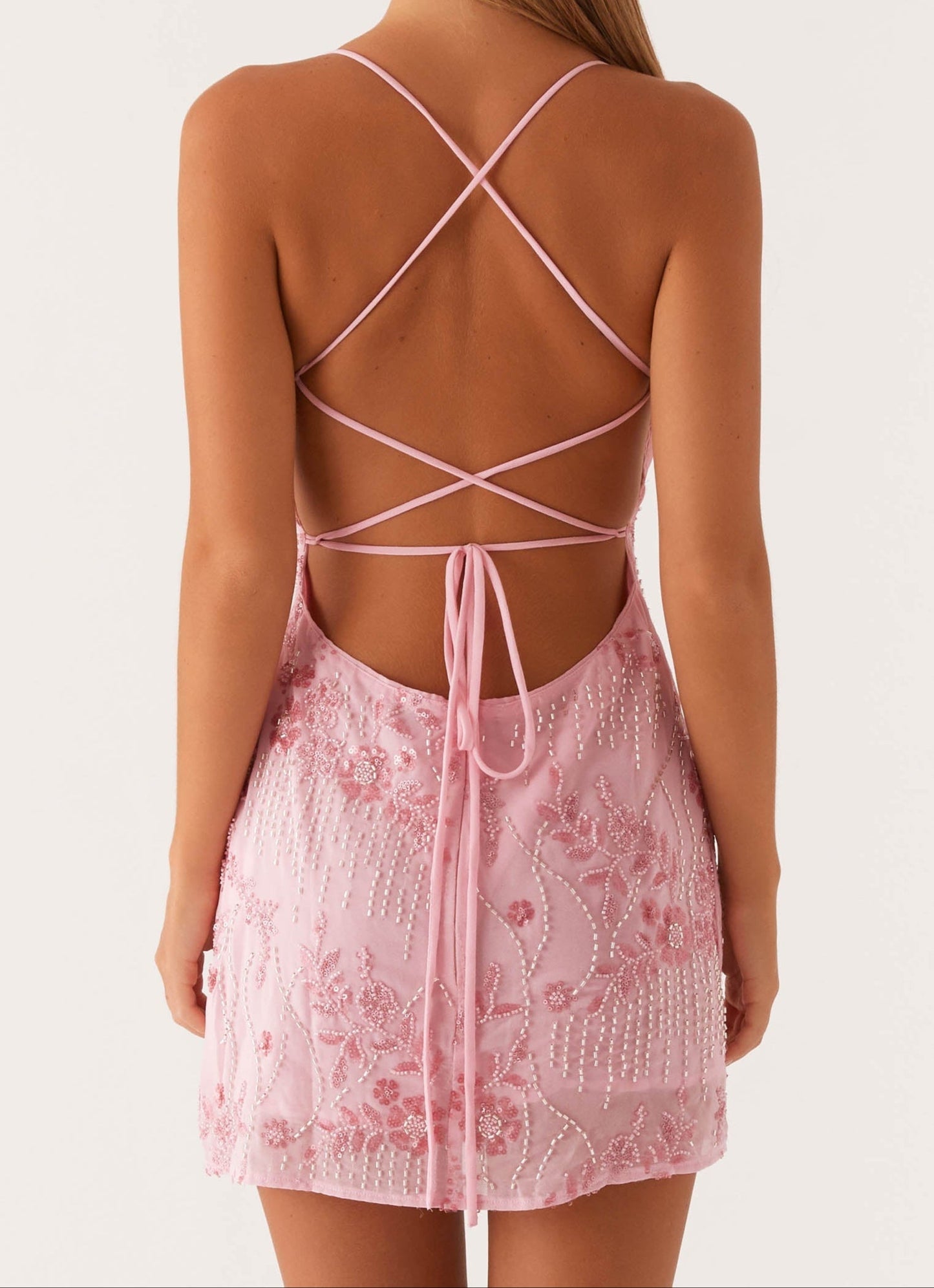 Juana Cami Mini Dress - Pink
