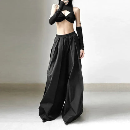 Gothic Emo Alt Techwear Baggy Pants