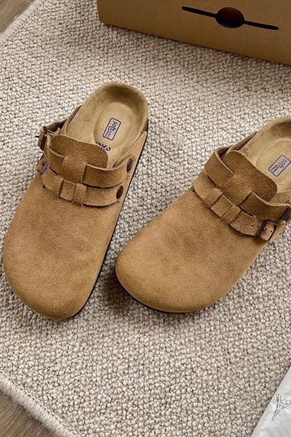 Leather Slip-on Flats