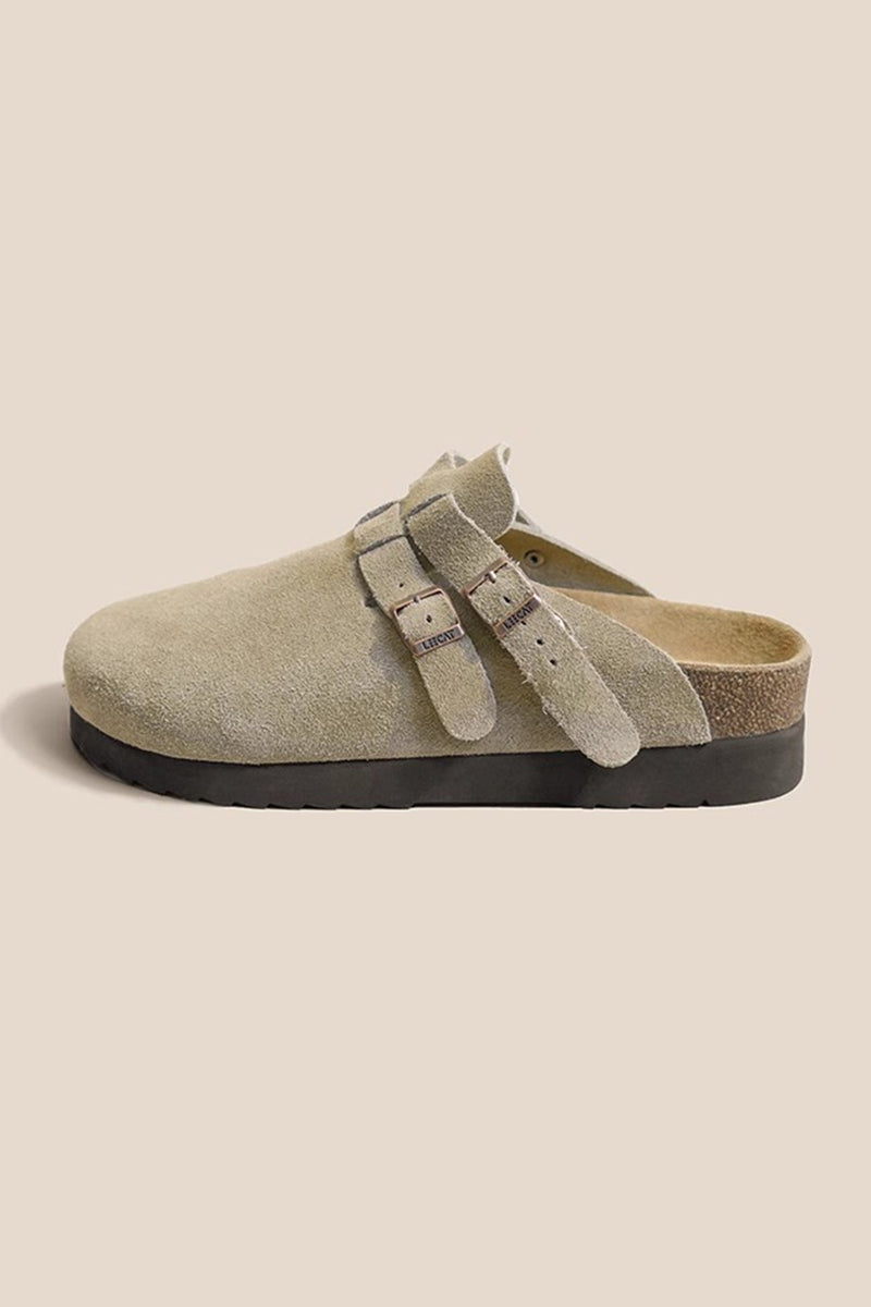 Leather Slip-on Flats