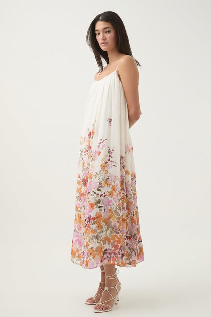 Sleeveless Slip Midi Dress