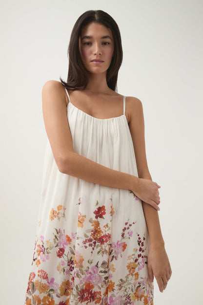 Sleeveless Slip Midi Dress