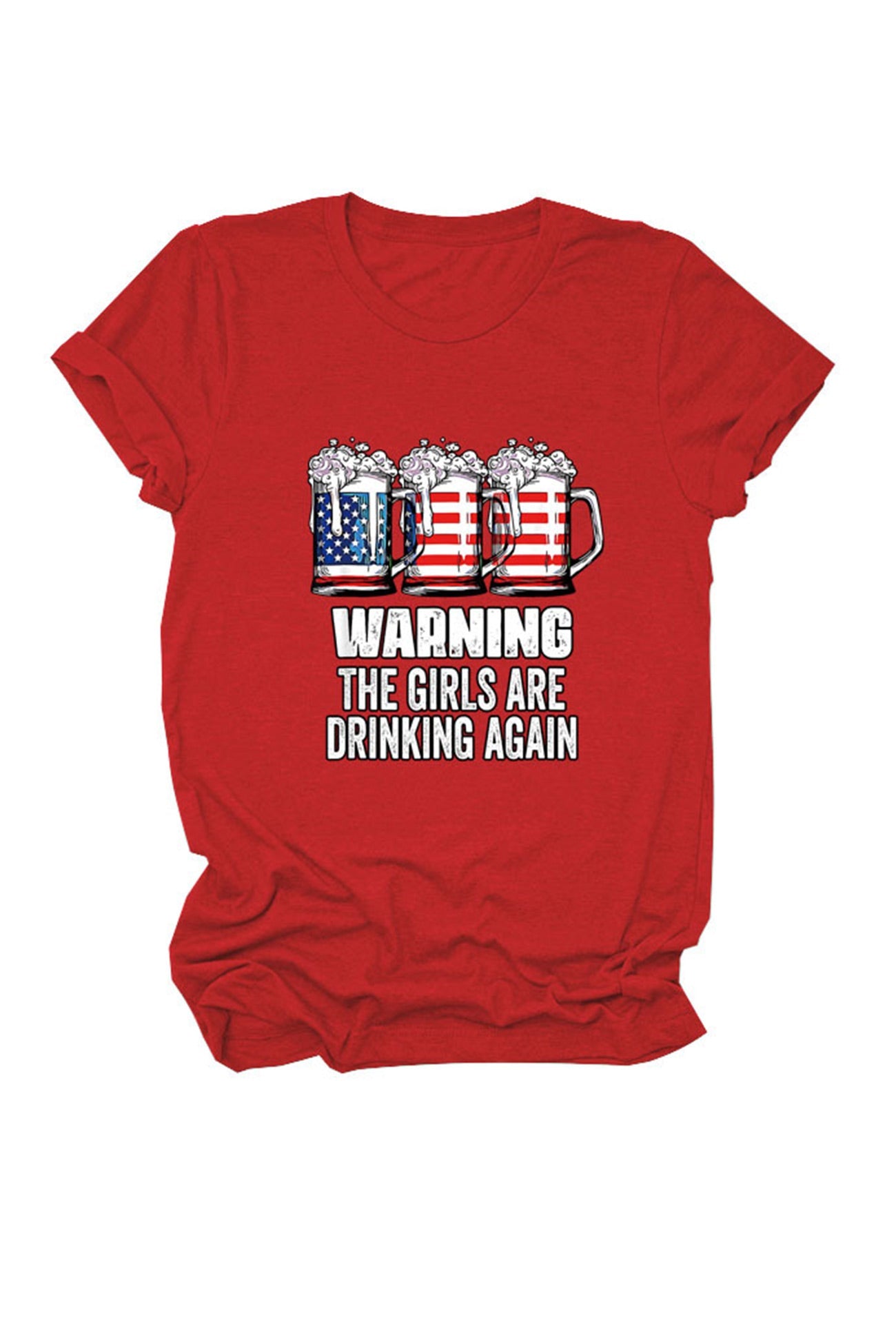 Warning the Are Printed T-shirt