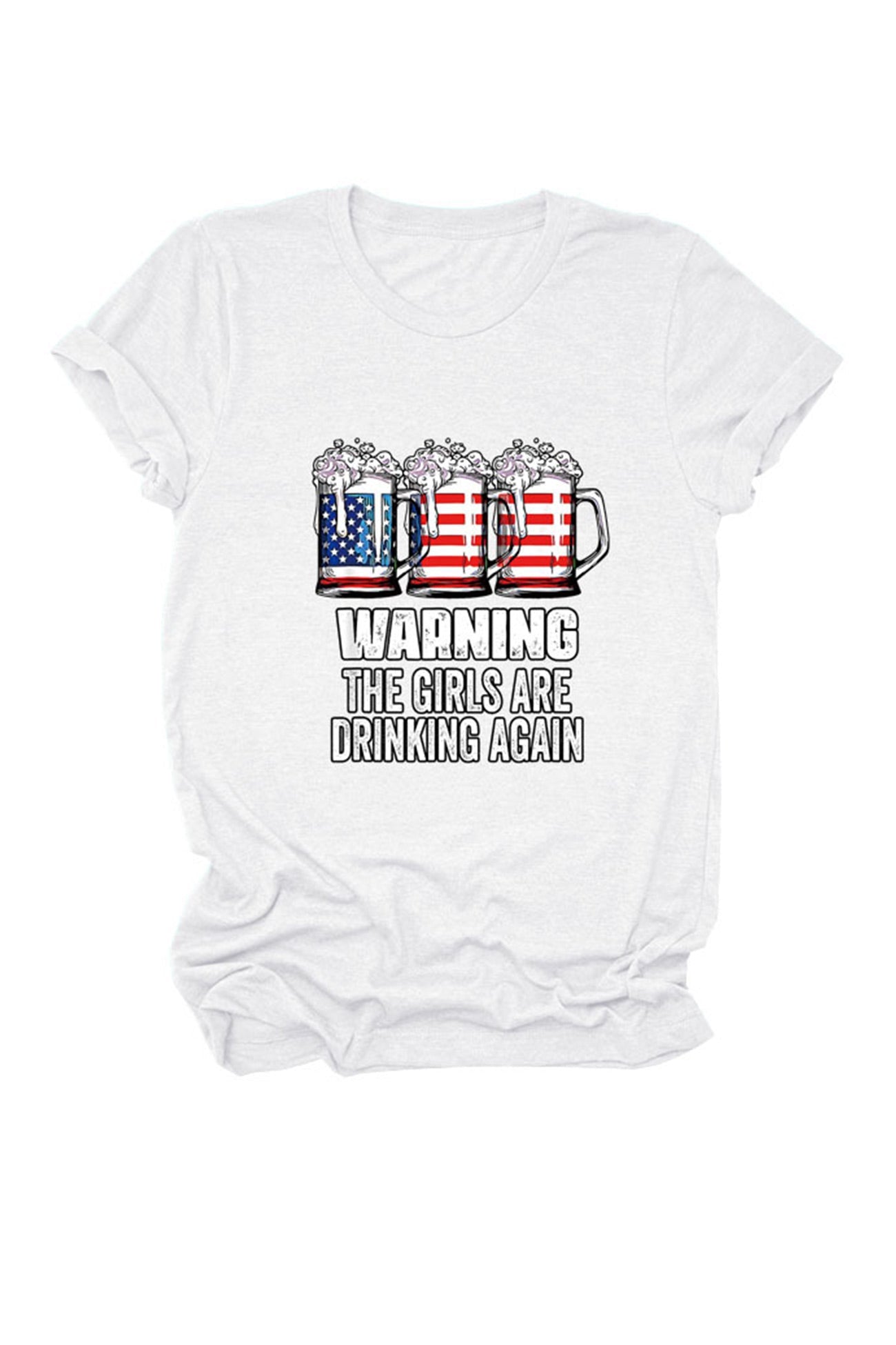 Warning the Are Printed T-shirt