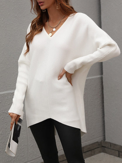 Clia Knit Sweater - White
