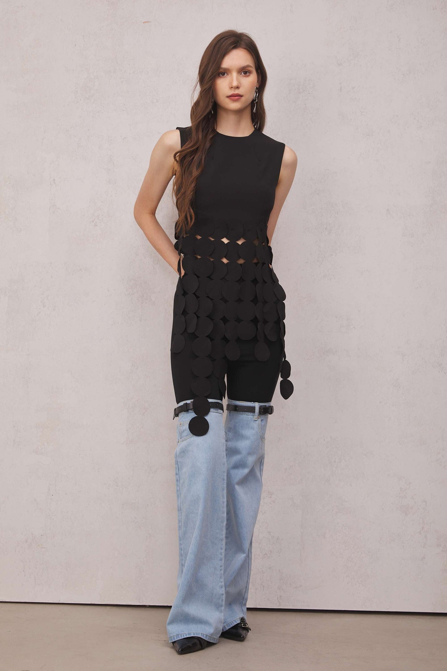 Willow Deconstruct Pants in Blue