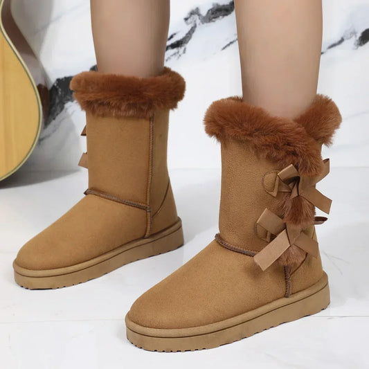 Low-top Warm Fur Non-slip Super Mini Short Snow Boot
