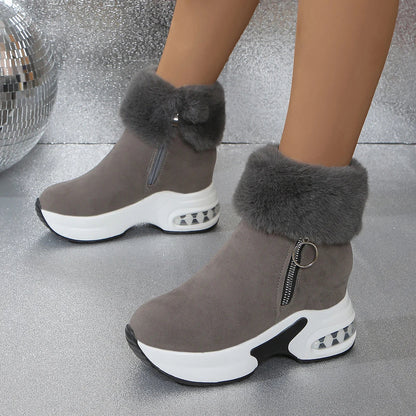 Warm Comfortable Platform Lightweight Snow Boot