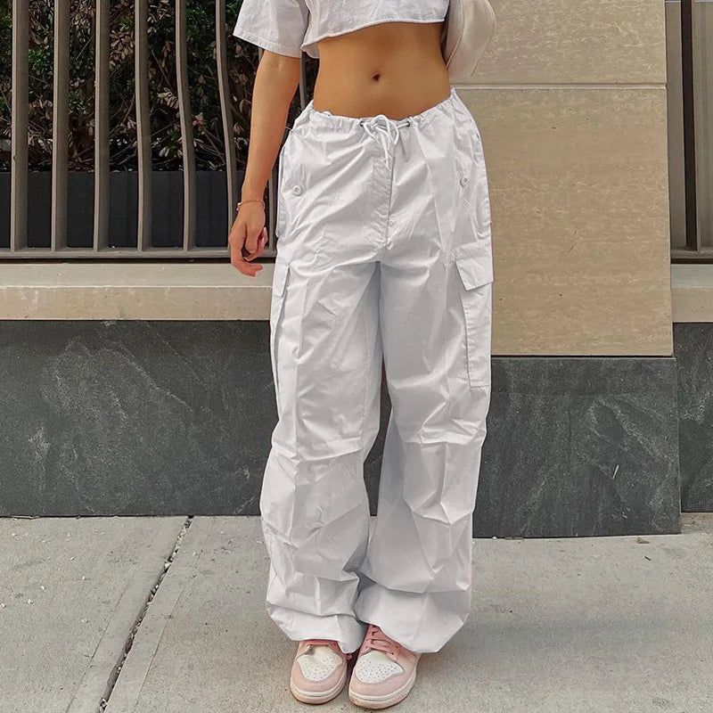 Cargo Slim Drawstring Pant