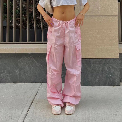 Cargo Slim Drawstring Pant