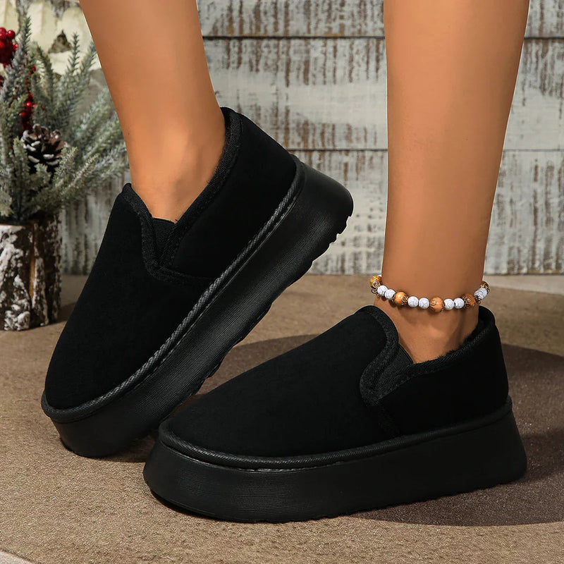 Anti-skid Plush Comfortable Thick Bottom Warm Snow Boot