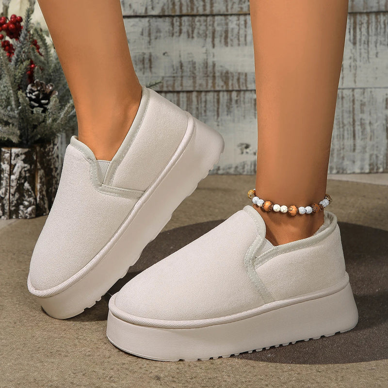 Anti-skid Plush Comfortable Thick Bottom Warm Snow Boot