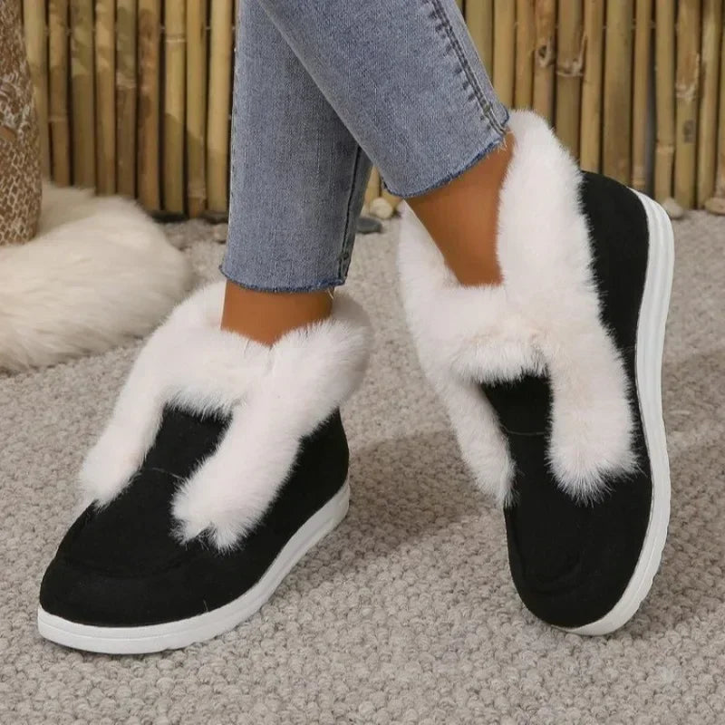 Thickening Plush Warm Cotton Non-slip Snow Boot