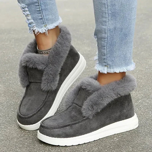 Thickening Plush Warm Cotton Non-slip Snow Boot