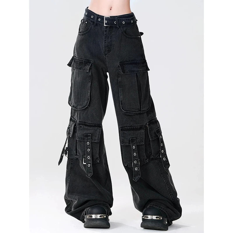 Y2k Japanese Cargo Halloween Pants