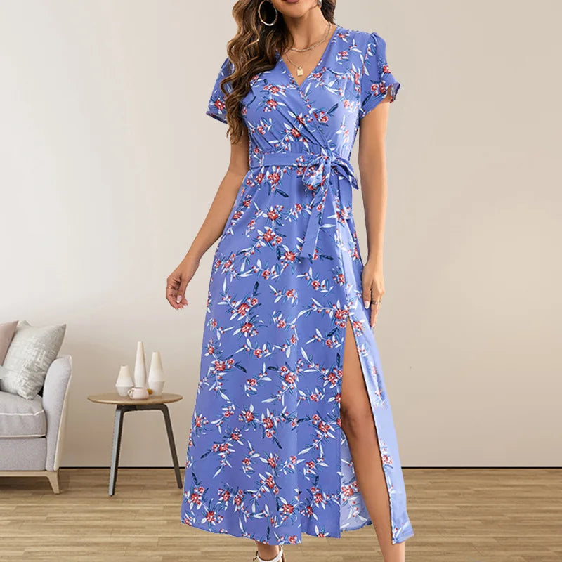 Summer Puss Bodycon Midi Dresses