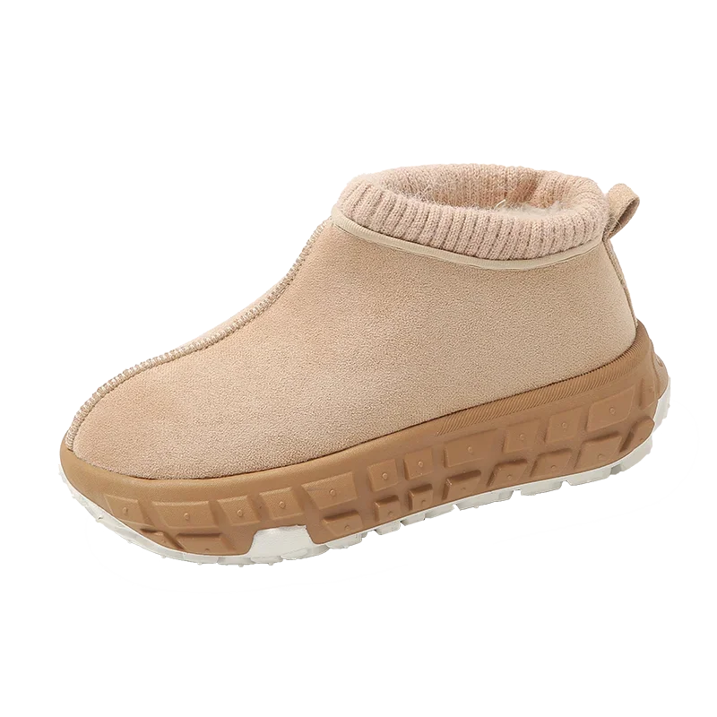 Knitted Cold-proof Warm Non-slip Thick-soled Snow Boot