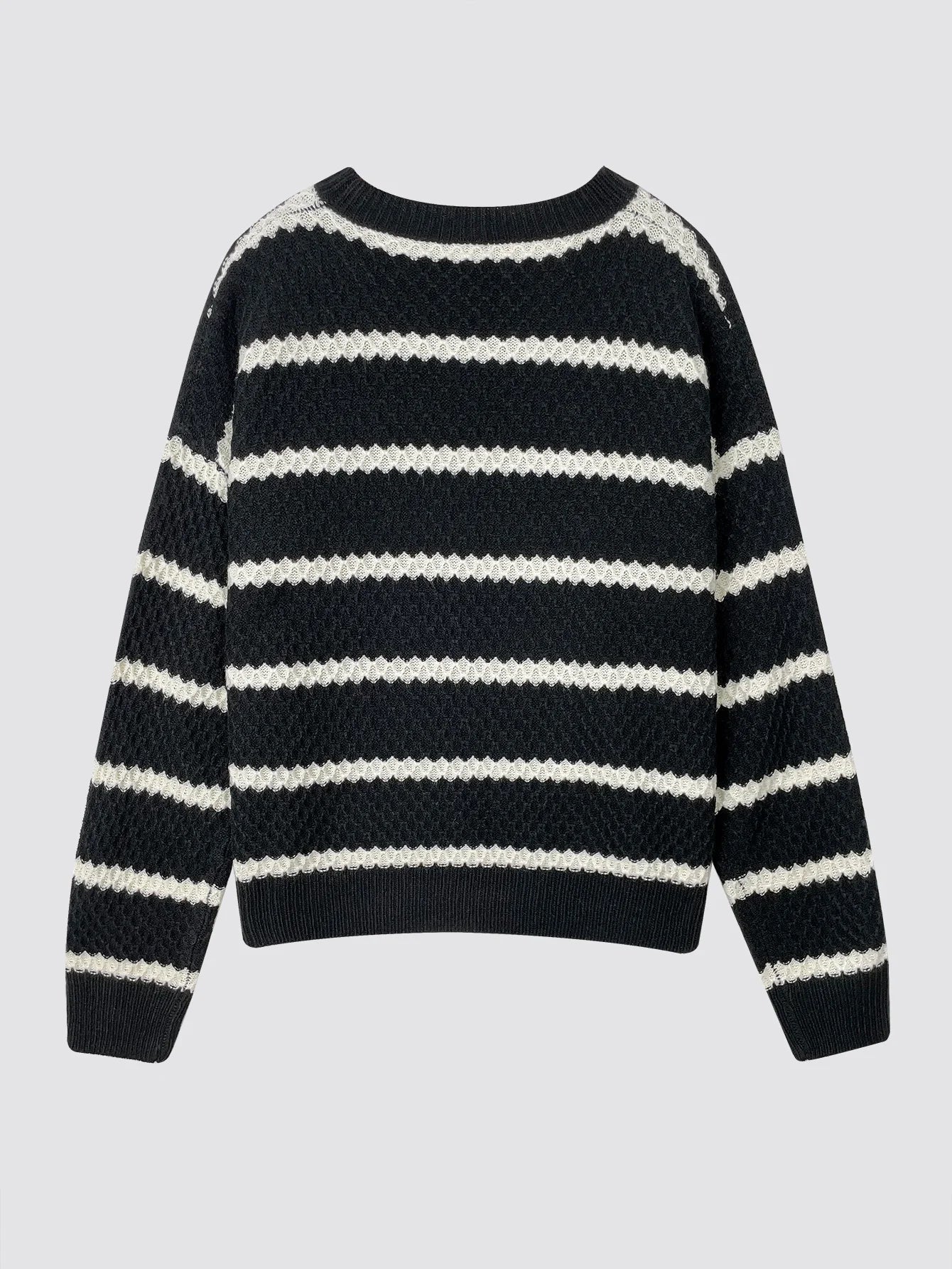 Loose Lazy Micro Transparent Temperament Sweater