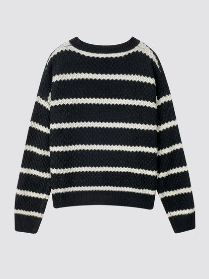 Loose Lazy Micro Transparent Temperament Sweater