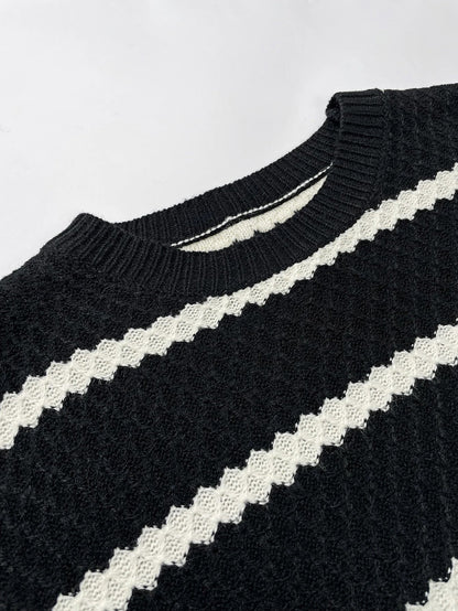 Loose Lazy Micro Transparent Temperament Sweater