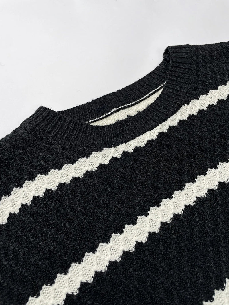 Loose Lazy Micro Transparent Temperament Sweater