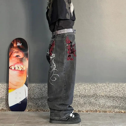 Y2k Baggy Jeans Hip Hop Wide Leg Pants