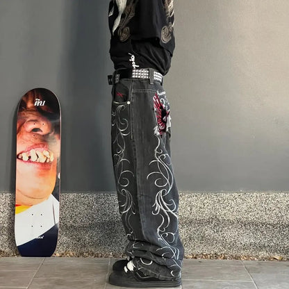 Y2k Baggy Jeans Hip Hop Wide Leg Pants