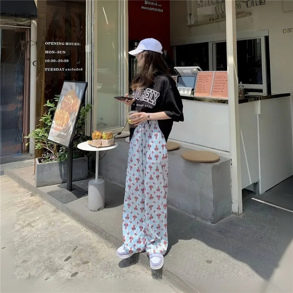 Y2k High Waisted Sweet Street Pant