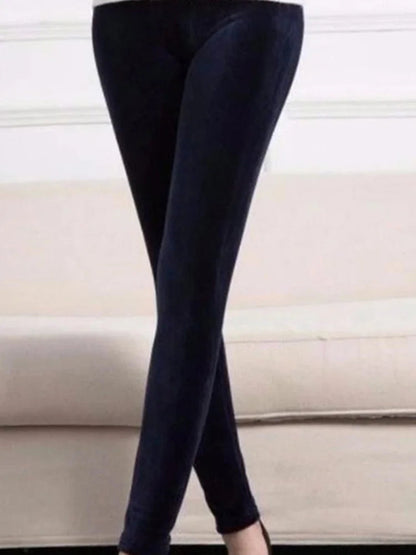 Double Sided Color Velvet Sweatpants