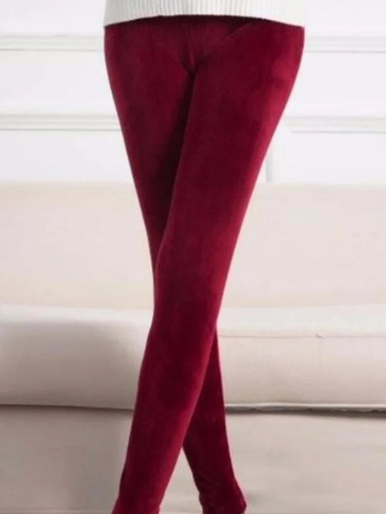 Double Sided Color Velvet Sweatpants