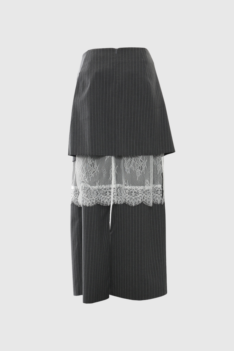 Yardley Lace Deconstruct Skirt Pants