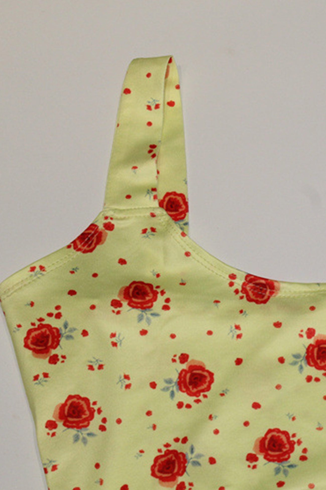 Yellow Scoop Neck Tank Dress