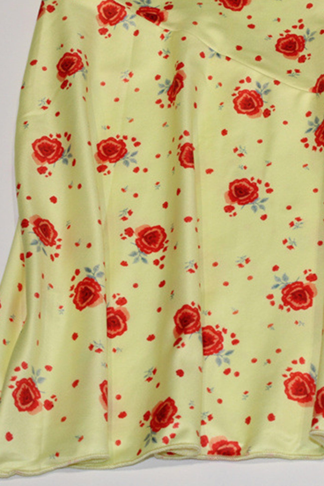 Yellow Scoop Neck Tank Dress