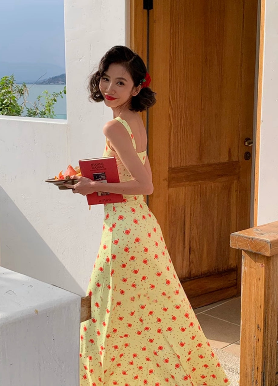 Yellow Resort Maxi Dress