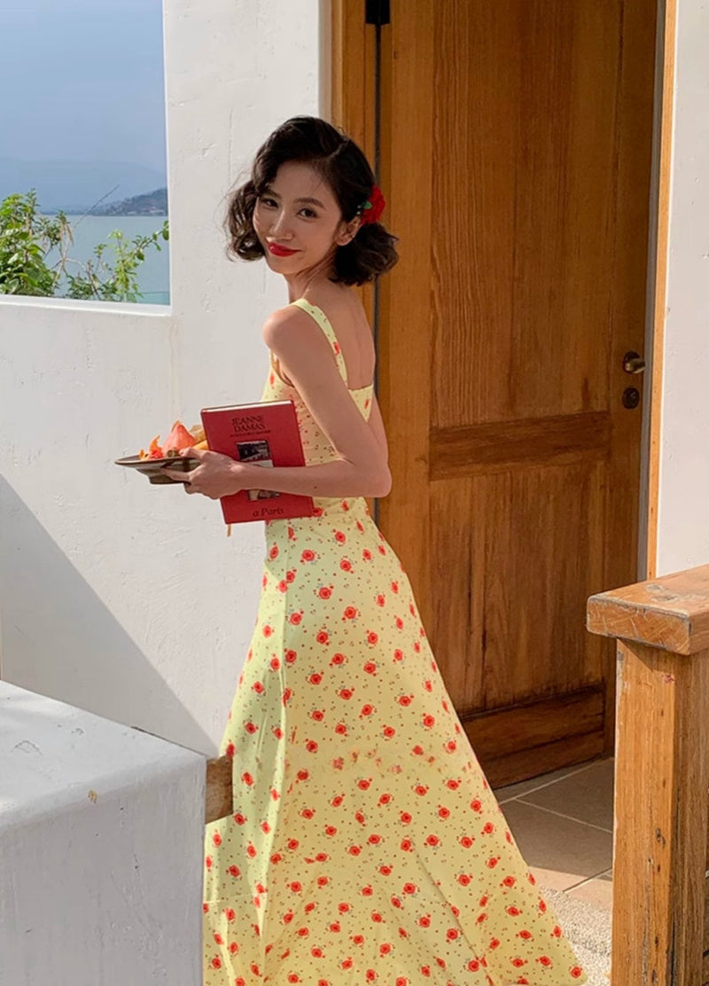 Yellow Resort Maxi Dress