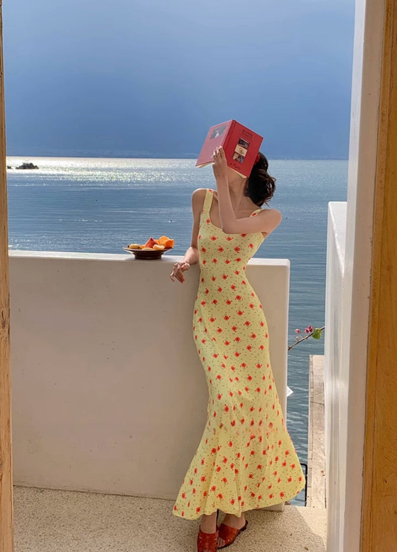 Yellow Resort Maxi Dress