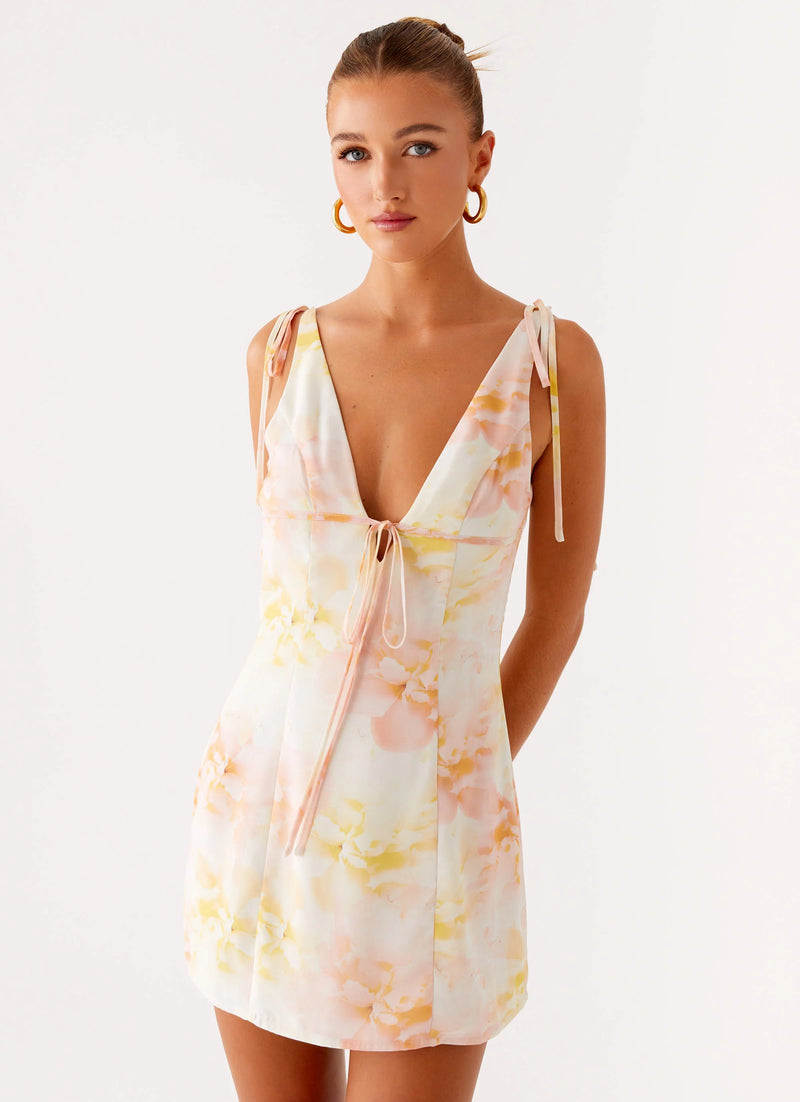 Alden Mini Dress - Print
