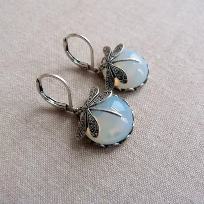 Vintage Opalite Earrings