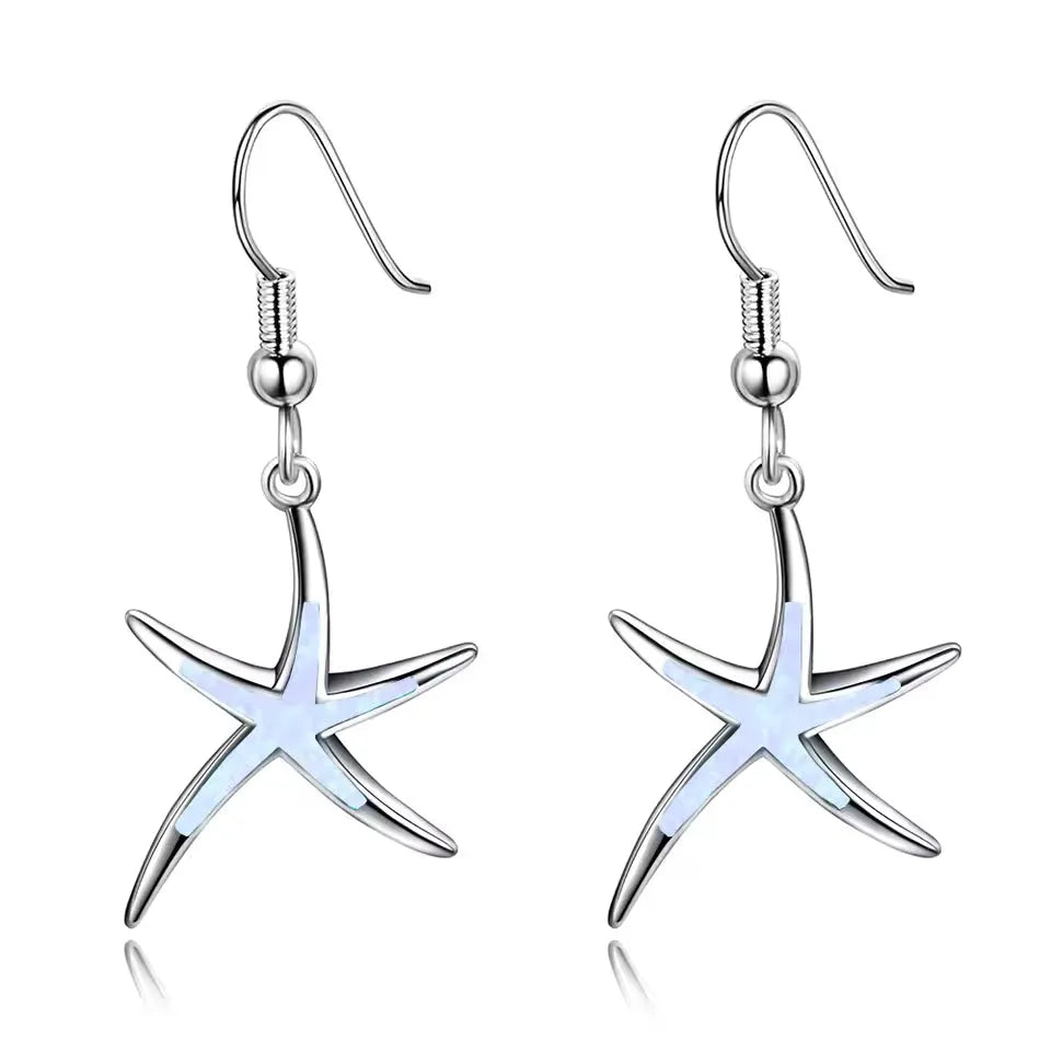 Elegant Starfish Earrings