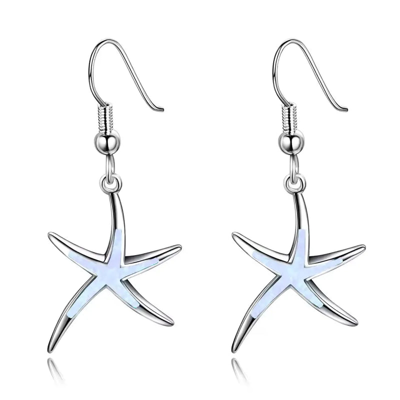 Elegant Starfish Earrings
