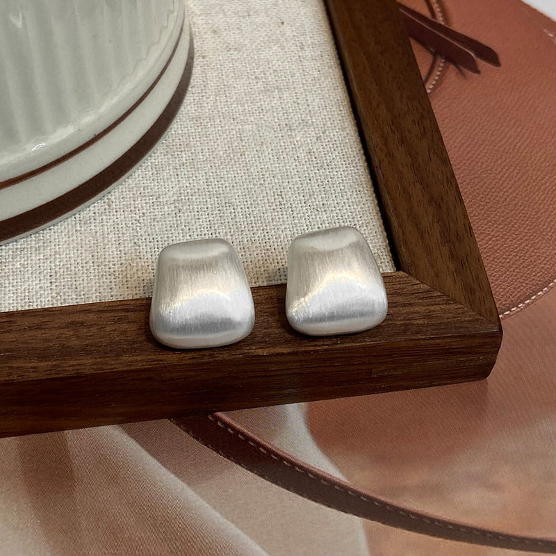 Minimalist Silver Earrings