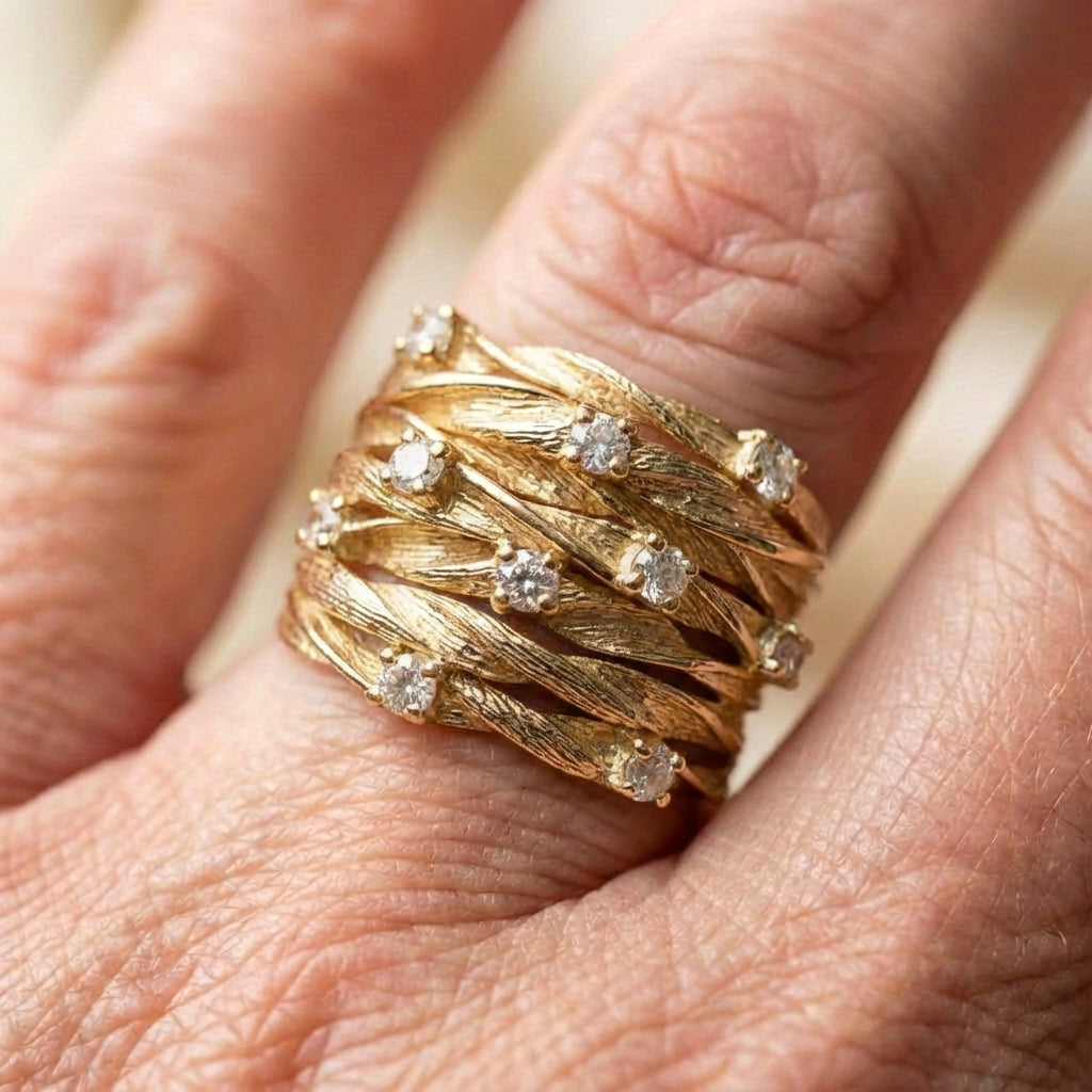 A Vintage Gold Ring