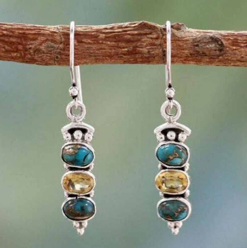 Elegant Turquoise Earrings