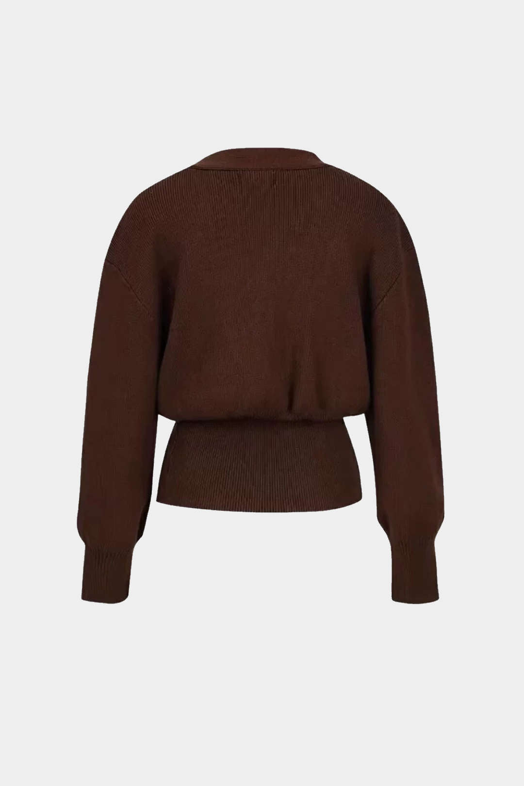 Classic Pullover Cardigan With V-neck