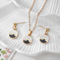 Minimalist Mountain Necklace